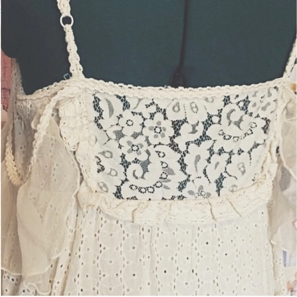 Great condition Free People candle light maxi dress - Picture 5 of 10